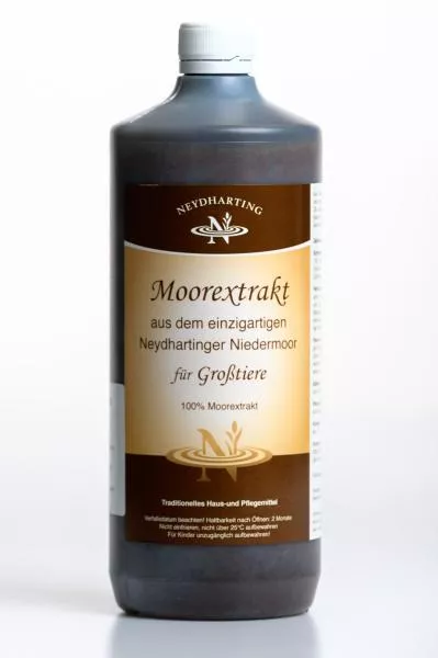 Natural moor extract for animals. 1 L